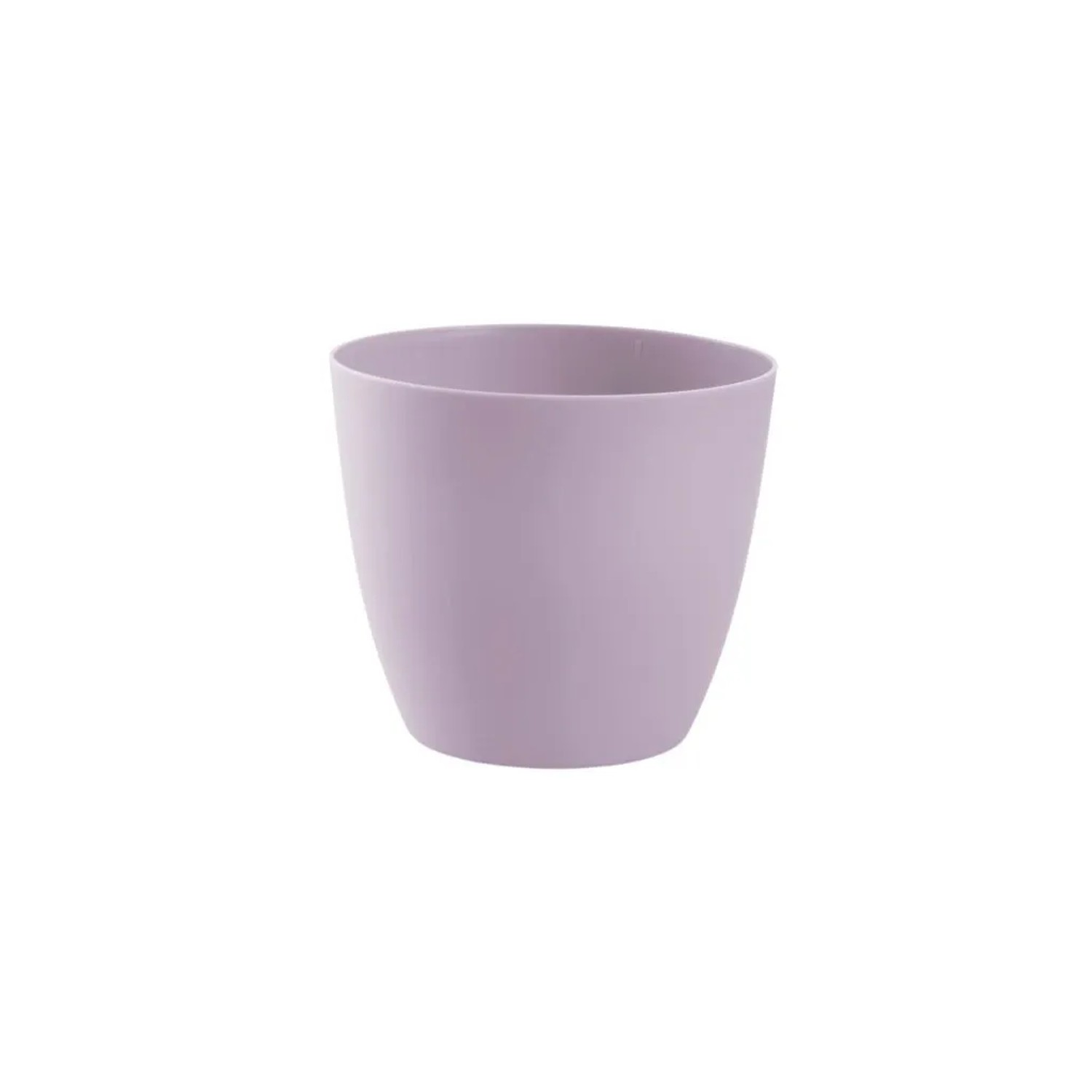 Plastkon Obal na květináč Ella levandulová matná, pr. 18 x 16 cm