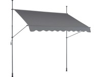 CMI Markýza ruční antracitová 250 x 150 cm