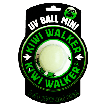 Kiwi Walker Svítící plovací míček Mini z gumy 5 cm