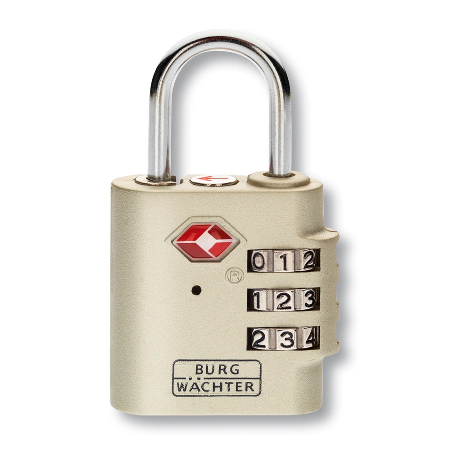 Burg Wächter Číselný visací zámek 77 30 SB, různé barvy, 1 ks, 5,9 x 3 cm