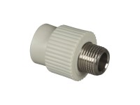 PPR přechodka s kovovým závitem vnější, 20 x 3/4