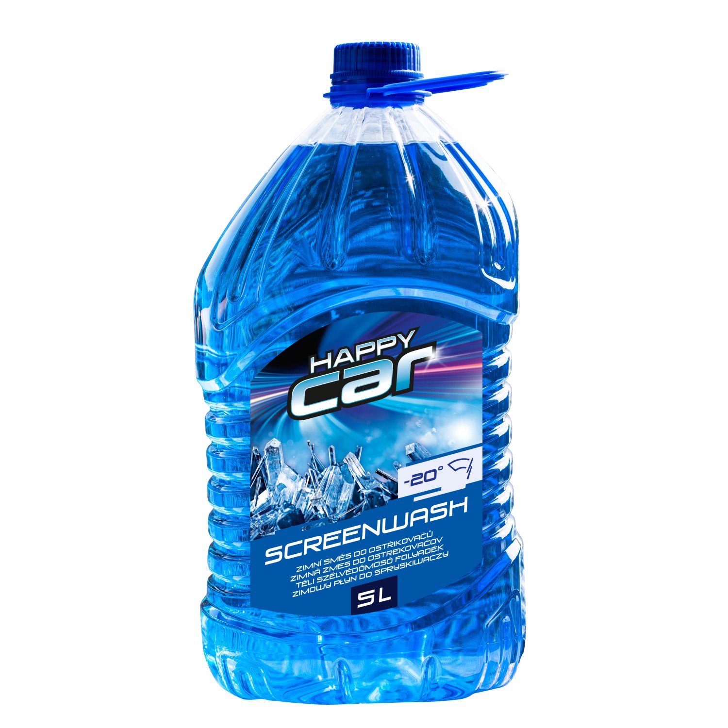 Happy Car Nemrznoucí směs do ostřikovačů -20 °C, 5 l