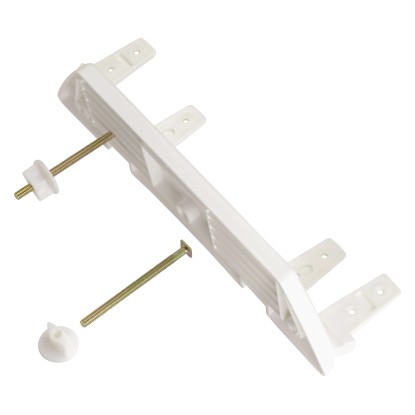 OBI Sada pro upevnění WC sedátka bílá