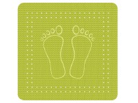 Kleine Wolke Protiskluzová podložka do sprchy Foot kiwi 55 x 55 cm