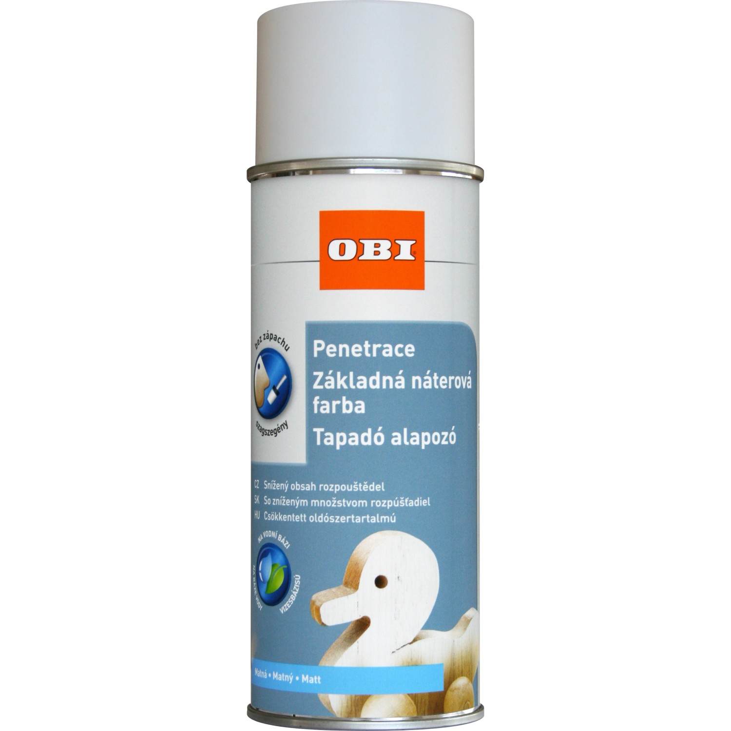 OBI Sprej základový na bázi vody bílý 400 ml