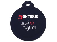 Ontario Víčko na konzervu vel. M/L, černé