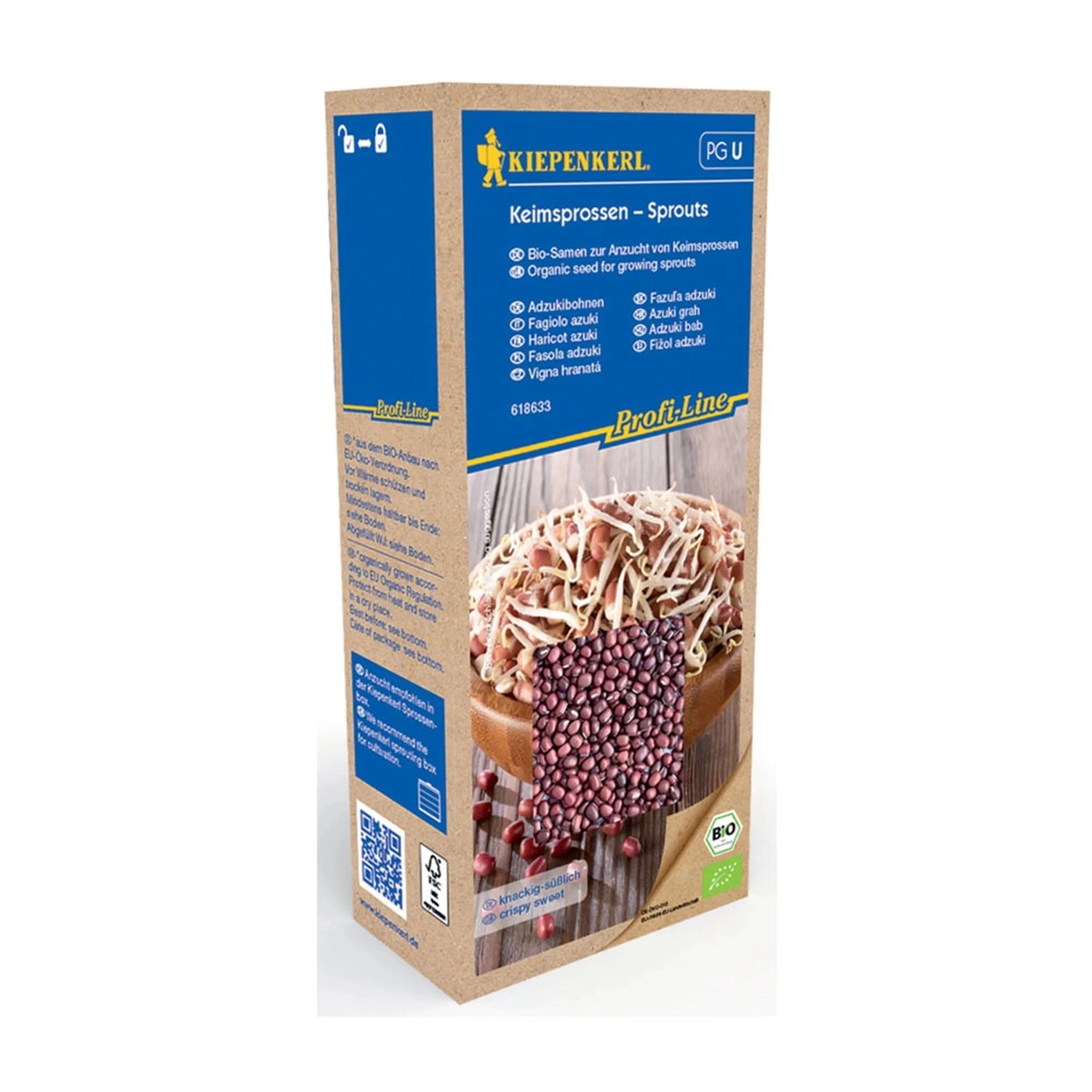 Kiepenkerl Klíčky BIO vigna hranatá 200 g