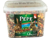 PEPE Králík kompletní krmivo, vědro 1,8 kg PEPE Králík kompletní krmivo, vědro 1,8 kg