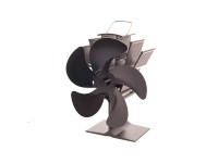 HS Flamingo Ventilátor na kamna 5lopatkový, černý, 115 x 180 x 197 mm HS Flamingo Ventilátor na kamna 5lopatkový, černý, 115 x 180 x 197 mm