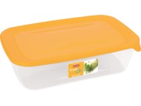 Curver Sada potravinových dóz Fresh&Go žlutá 2 l + 1 l + 0,5 l, 3 ks Curver Sada potravinových dóz Fresh&Go žlutá 2 l + 1 l + 0,5 l, 3 ks