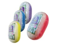 AbellA Masážní koupelová houba různé barvy 1 ks