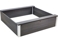 Pískoviště z WPC, šedá, 110 x 110 x 32 cm Pískoviště z WPC, šedá, 110 x 110 x 32 cm