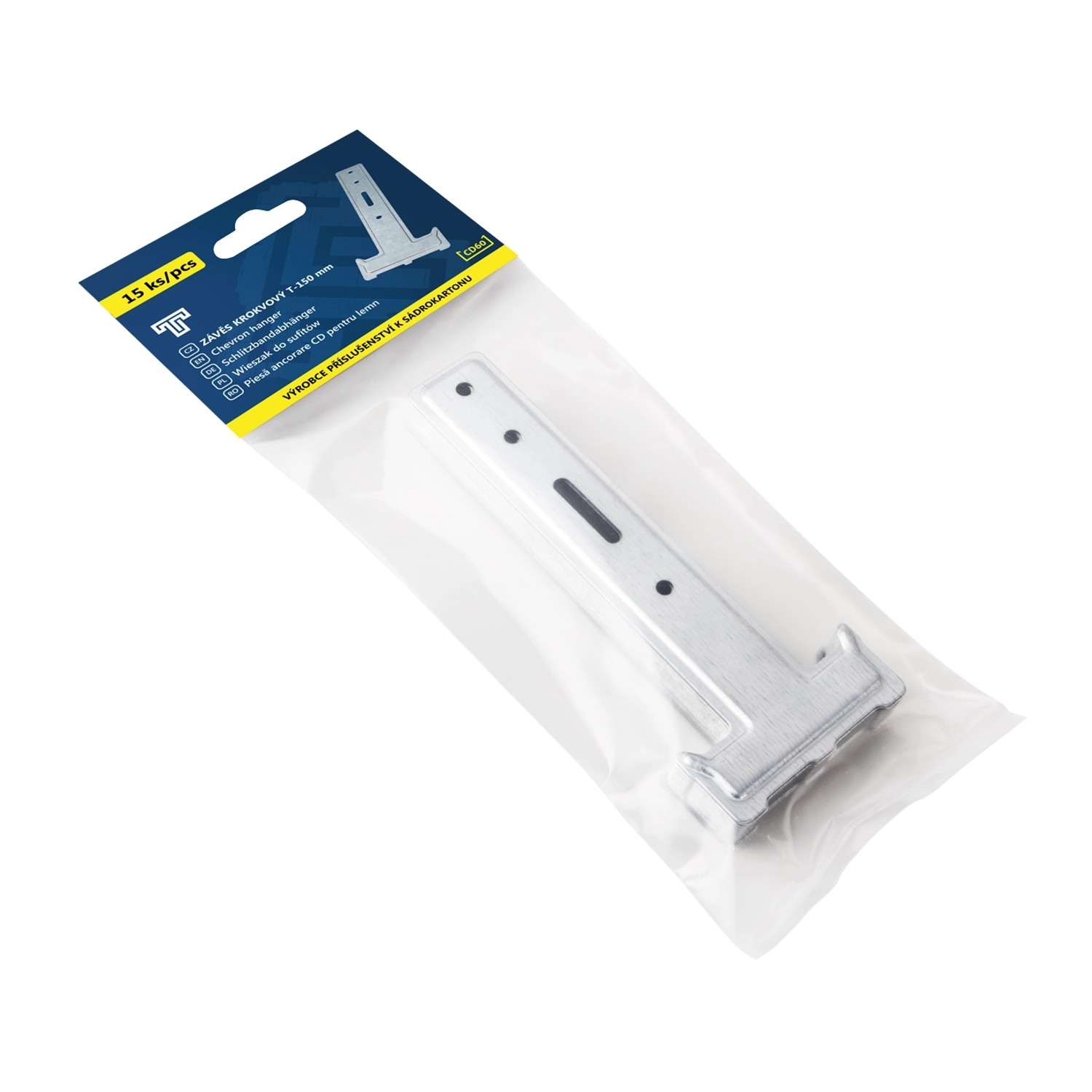Tamadex Závěs CD krokvový-T 150 mm sáček 15 ks