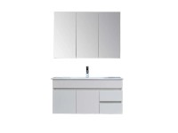 Sanotechnik Sada koupelnového nábytku Belluno, bílá, 3-dílná