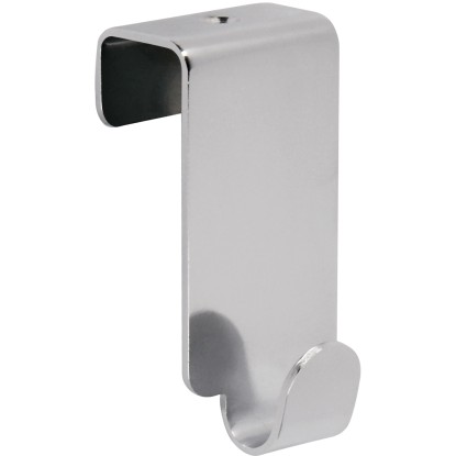 Siro Věšák na dveře kovový lesklý chromovaný délka 60 mm