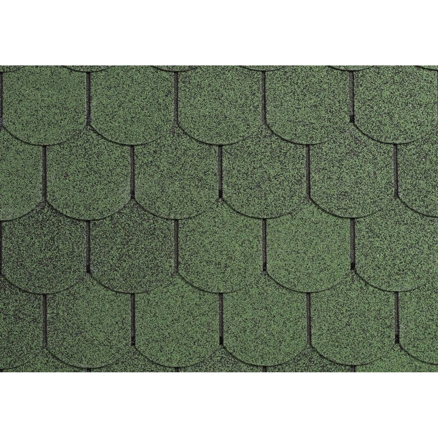 Onduline Asfaltový šindel Bardoline CLASSIC bobrovka, zelená, 2 m2