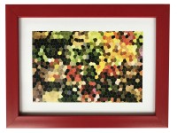 Bondecor Fotorámeček plastový, lišta 16/11 mm, červený, 10 x 15 cm Bondecor Fotorámeček plastový, lišta 16/11 mm, červený, 10 x 15 cm