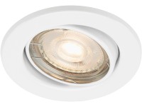 BRILONER Vestavné LED svítidlo bílá, GU10 5W 460lm 3000K pr. 86 x 70 mm, 1 ks