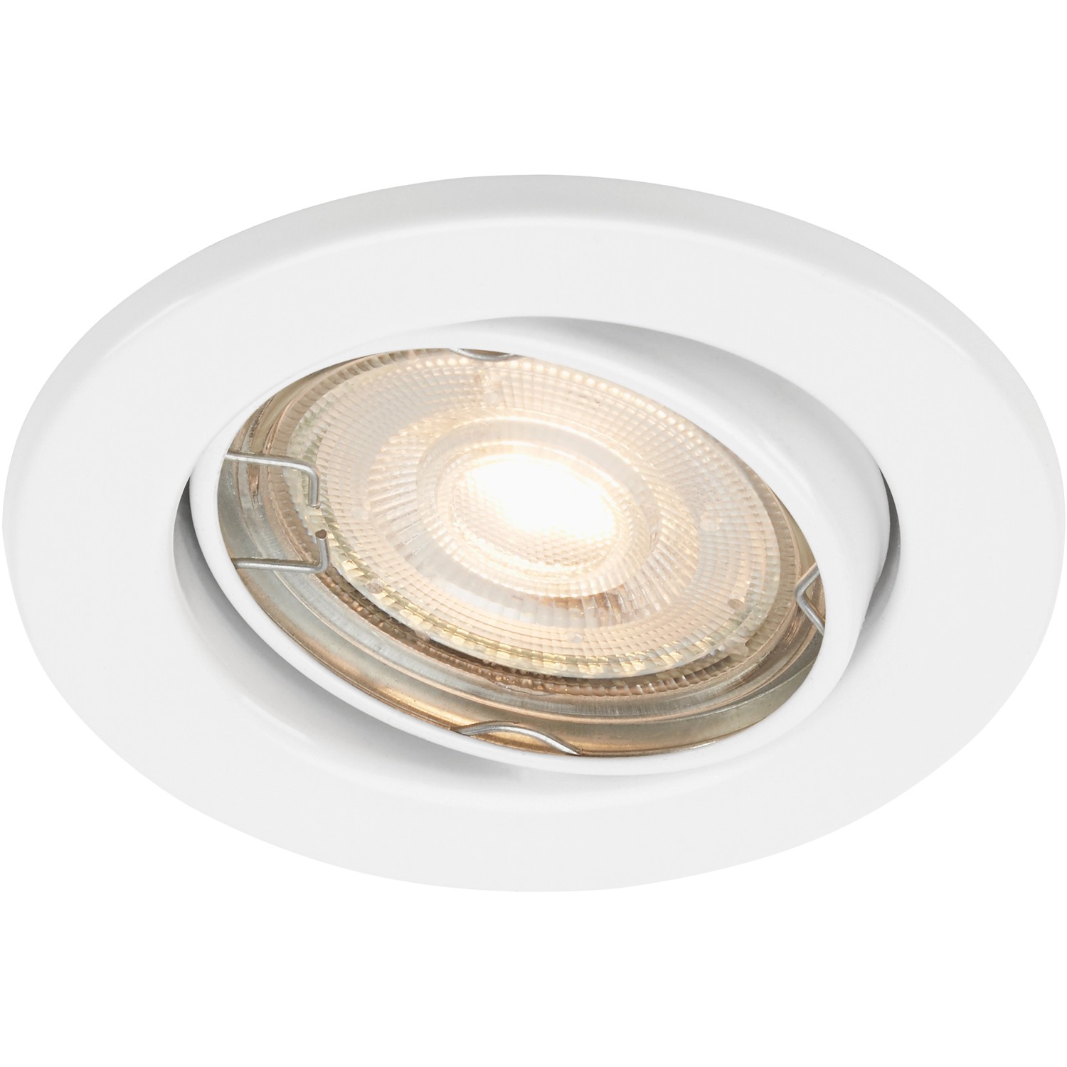BRILONER Vestavné LED svítidlo bílá, GU10 5W 460lm 3000K pr. 86 x 70 mm, 1 ks