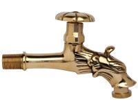 Zahradní ventil mosaz Retro kolečko 1/2