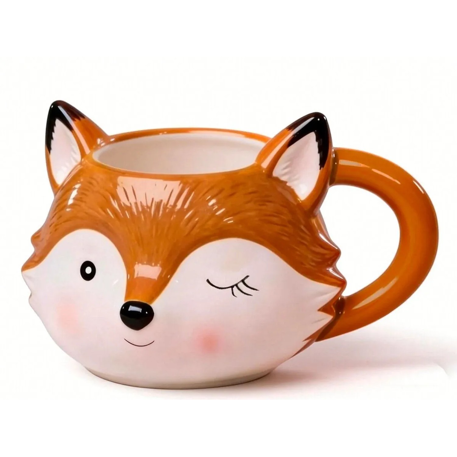 Boltze Hrnek Fuchsi, oranžový, 400 ml