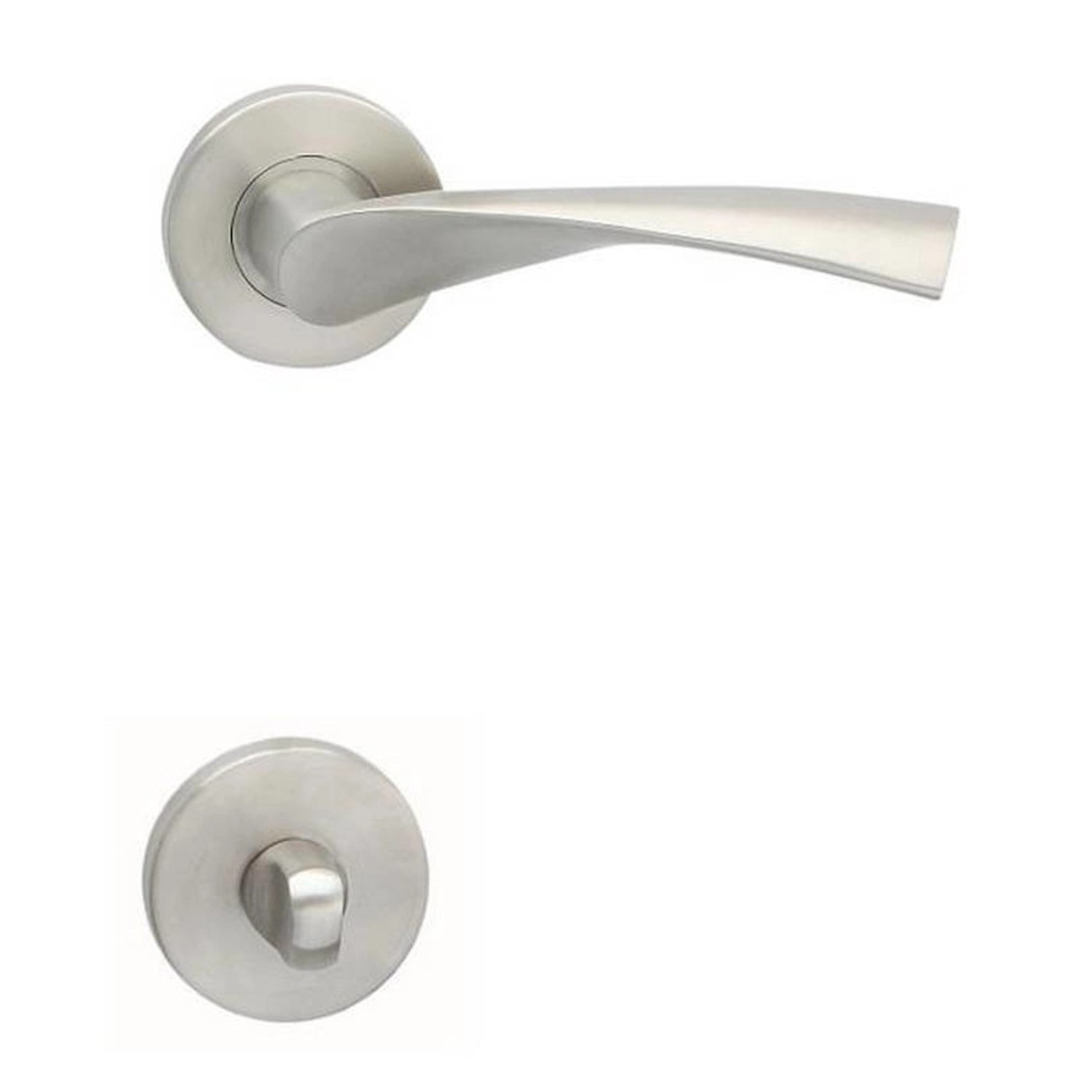 Cobra Rozetové dveřní kování GIUSSY-R III WC IN, nerez