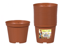 NOHEL GARDEN Květináč výsadbový TERAKOTA, pr. 8 cm, 15 ks NOHEL GARDEN Květináč výsadbový TERAKOTA, pr. 8 cm, 15 ks