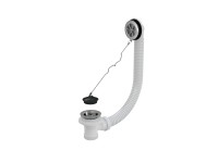 Alcadrain Výpust vanová 6/4x40 s přepadem, mřížka 70 mm