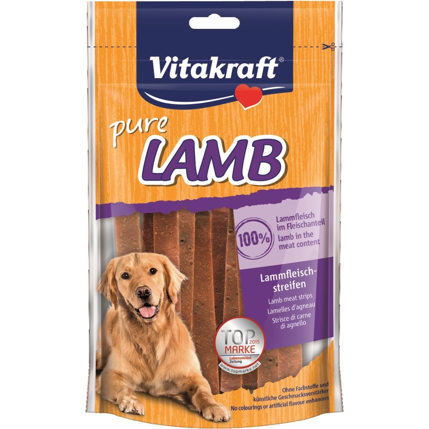 Vitakraft Pochoutka pro psy Pure Lamb jehněčí, 80 g