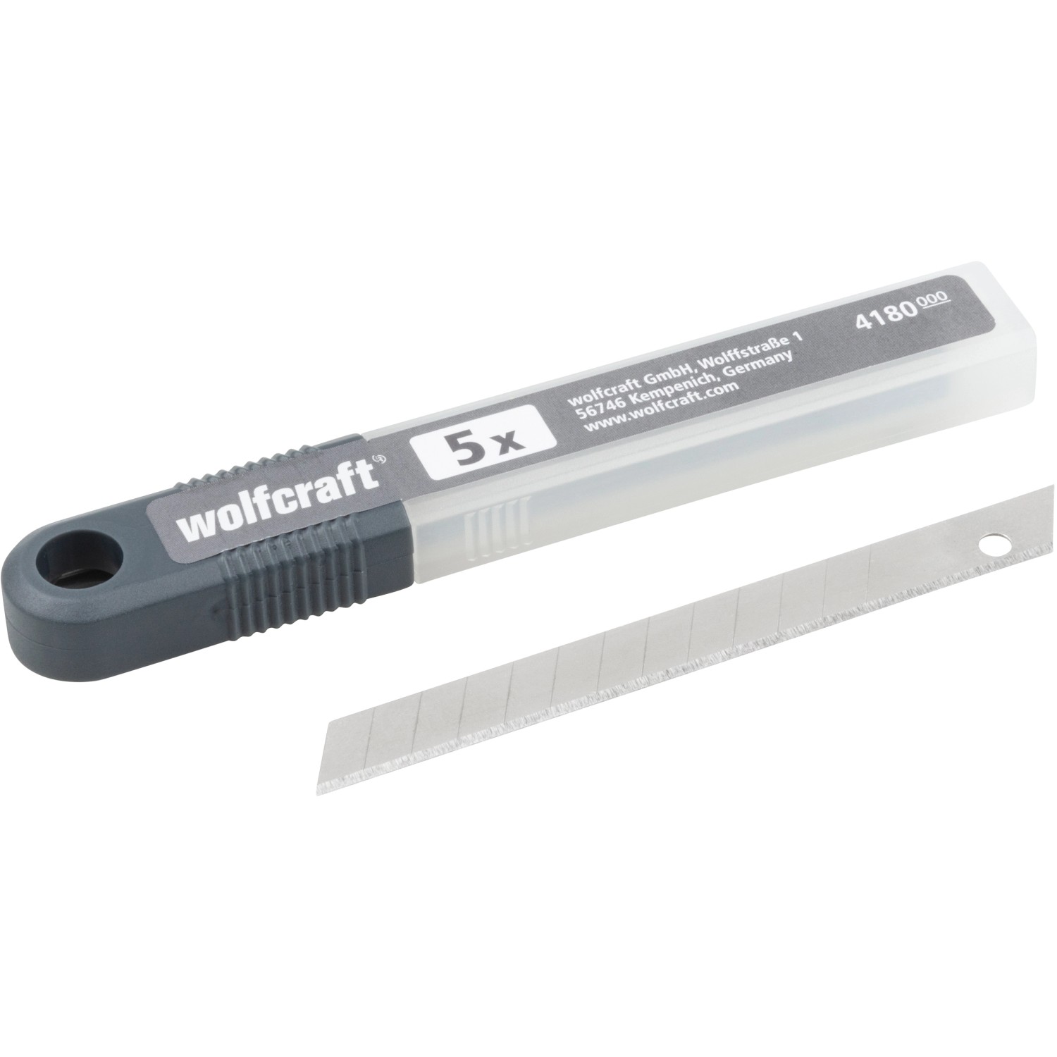 Wolfcraft Čepele odlamovací, 5 ks, 9 mm