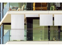 Peddy Shield Stínící roleta HDPE, krémová bílá, 160 x 240 cm