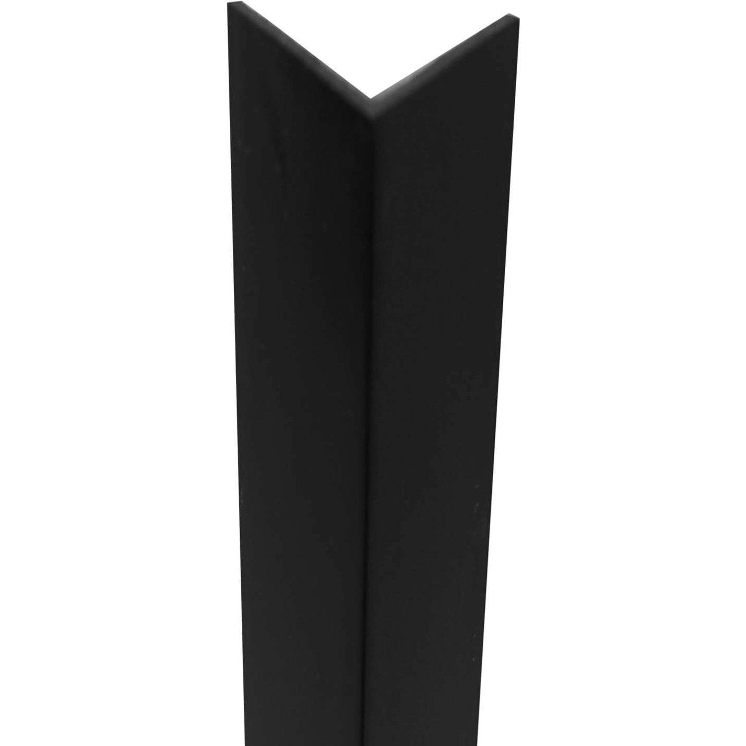 Arcansas Úhlový profil PVC černý matný 20 x 20 x 1,5 x 1000 mm