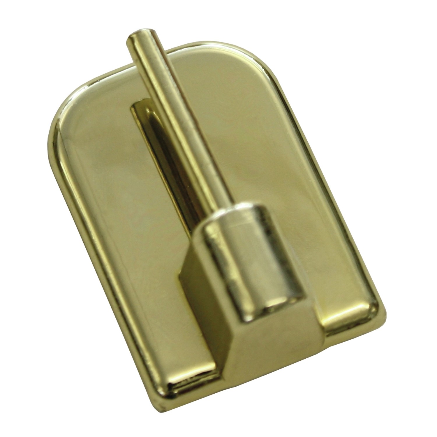 Gardinia Nalepovací háček pro vitrážní tyč zlatý, 4 ks, v. 11 mm