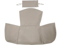 OBI Náhradní sada potahů na polstry pro závěsné křeslo Shorea přírodní