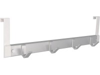 Siro Věšák na dveře hliníkový přírodní matný délka 486 mm