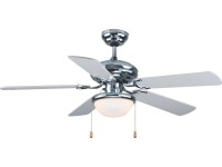 VLC Stropní ventilátor pr. 107 cm, chromový