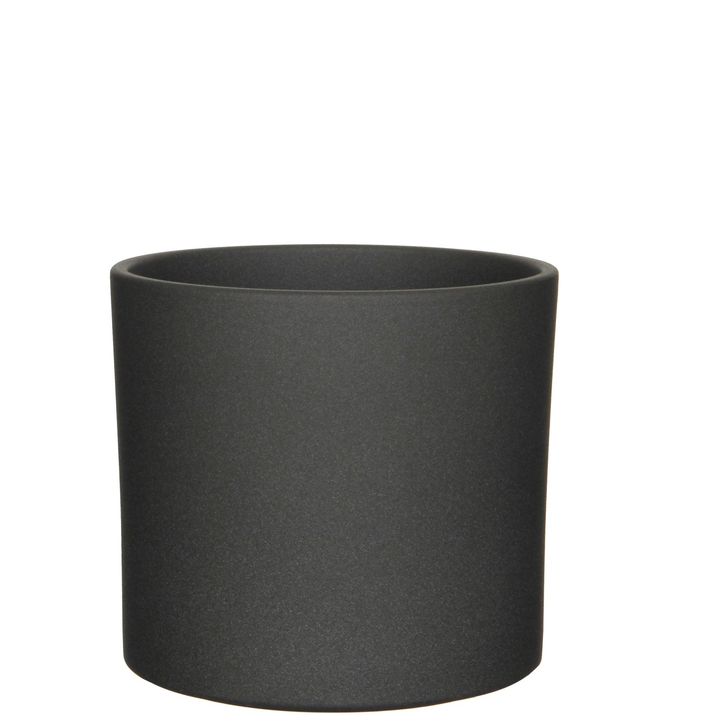 Mica Decorations Obal na květináč Era tmavě šedý matný, pr. 23 x 21,5 cm