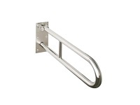 Bemeta Podpěrné madlo HELP s opěr.nohou nerez lesklé, max. 120 kg, 100x800x616mm