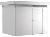 Biohort Plechový zahradní domek CasaNova 3 x 2 stříbrná, 230 x 330 cm, P