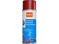OBI Lak ve spreji hedvábně lesklý RAL 3000 ohnivě červená 400 ml