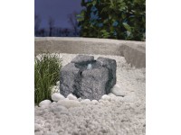 Sada zahradní fontány Mansfield žula 30 cm x 30 cm s LED osvětlením