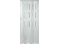 HOPA Plastové shrnovací dveře Matrix prosklené bříza 87 x 200 cm