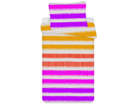 Jerry Fabrics Povlečení polybavlna Elle fialová, 70x90 cm + 140x200 cm Jerry Fabrics Povlečení polybavlna Elle fialová, 70x90 cm + 140x200 cm