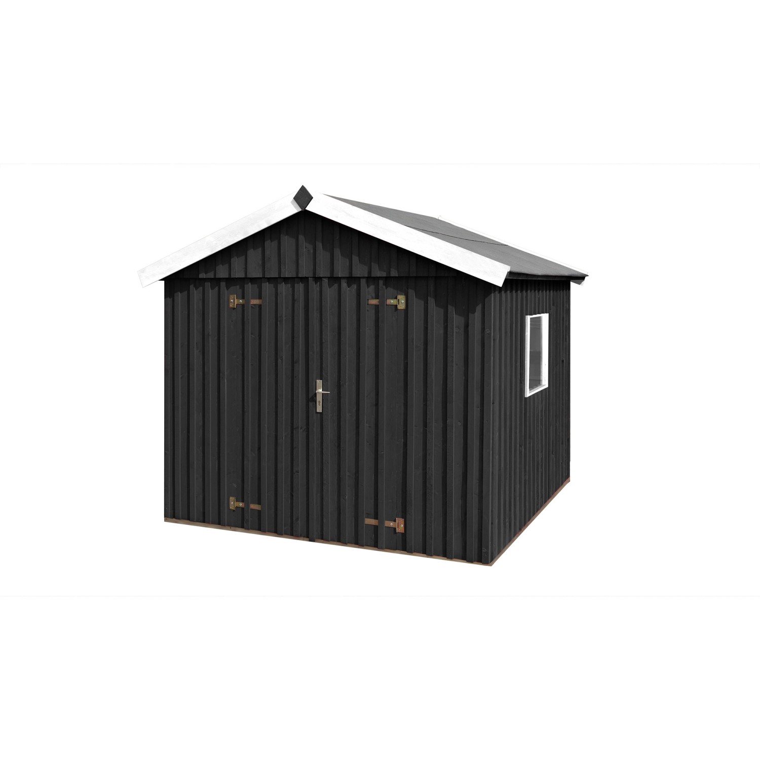 Weka Švédský zahradní domek 349 vel. 3, antracitová, 240 x 246 cm