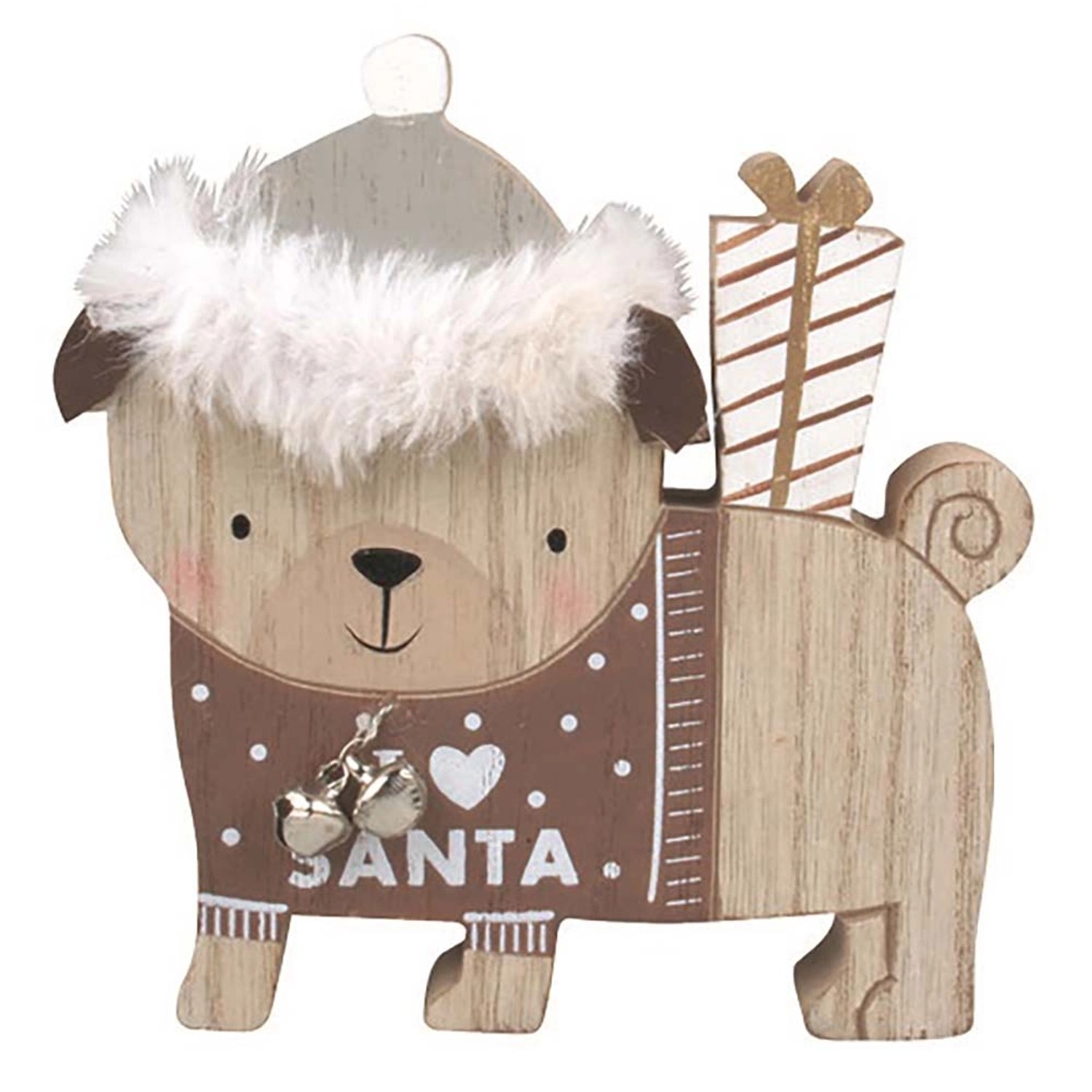 Buldoček dřevěný na postavení 12 x 12,5 x 2 cm Anděl Přerov s.r.o.