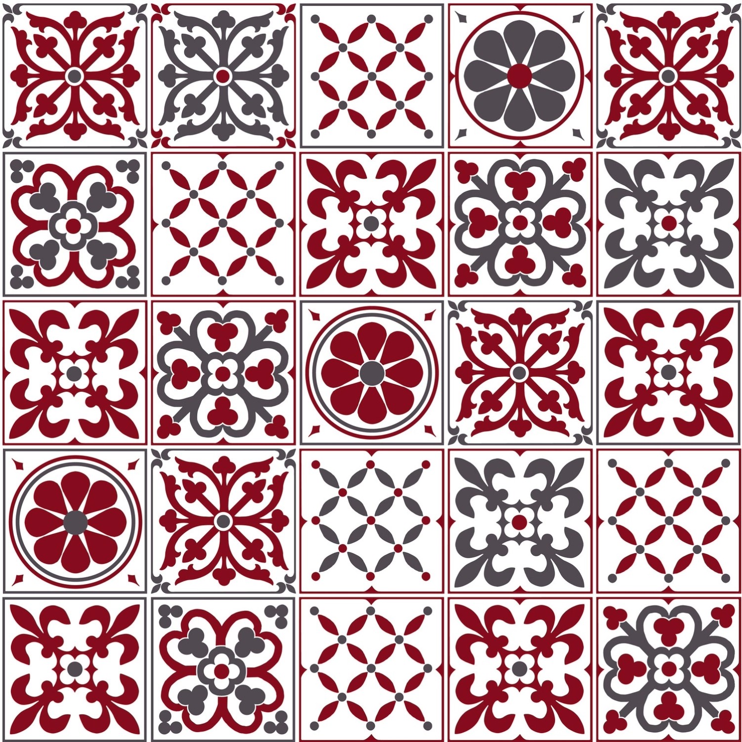 d-c-table Ubrus Noblessa Carreaux de Ciment, šířka 140 cm - metráž