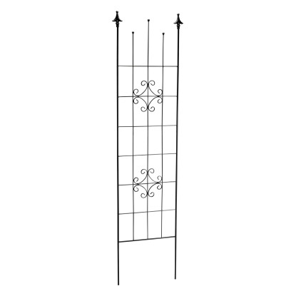 Špalír na popínavé rostliny Deko A 180 cm tmavě šedý