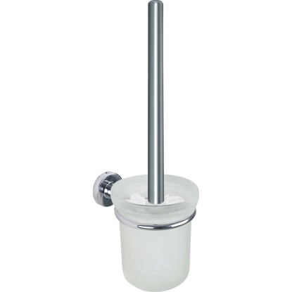 Spirella WC štětka Atlantic chrom ojíněná bílá