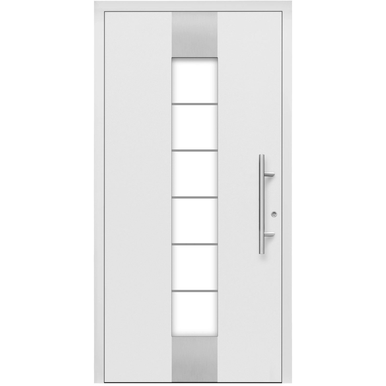 Splendoor Hliníkové vchodové dveře Moderno M310/B, bílé, 110 P