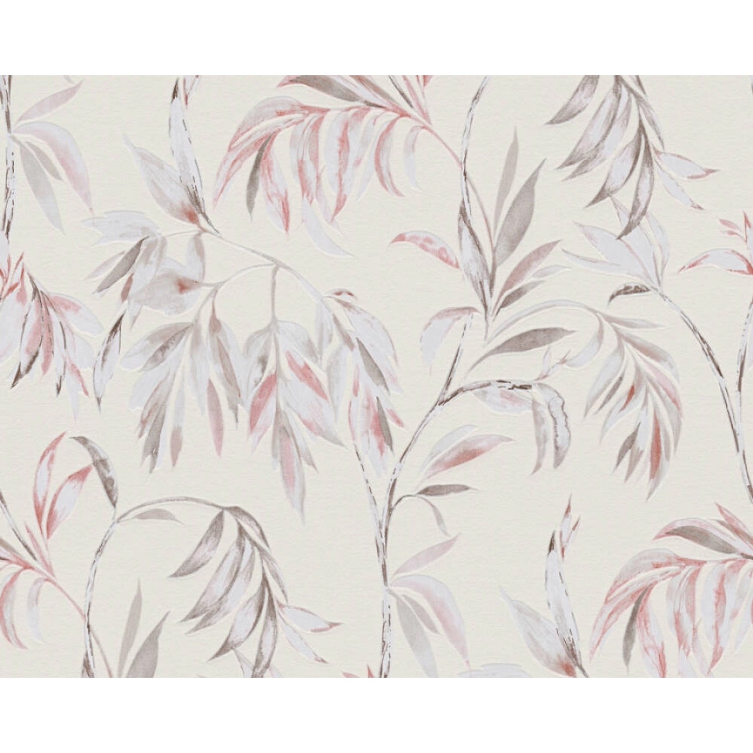 A. S. Creation Vliesová tapeta Attractive béžová s listy